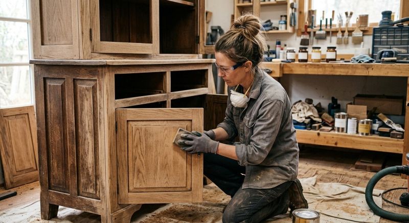 Kitchen Cabinet Refinishing in Terre Haute, IN